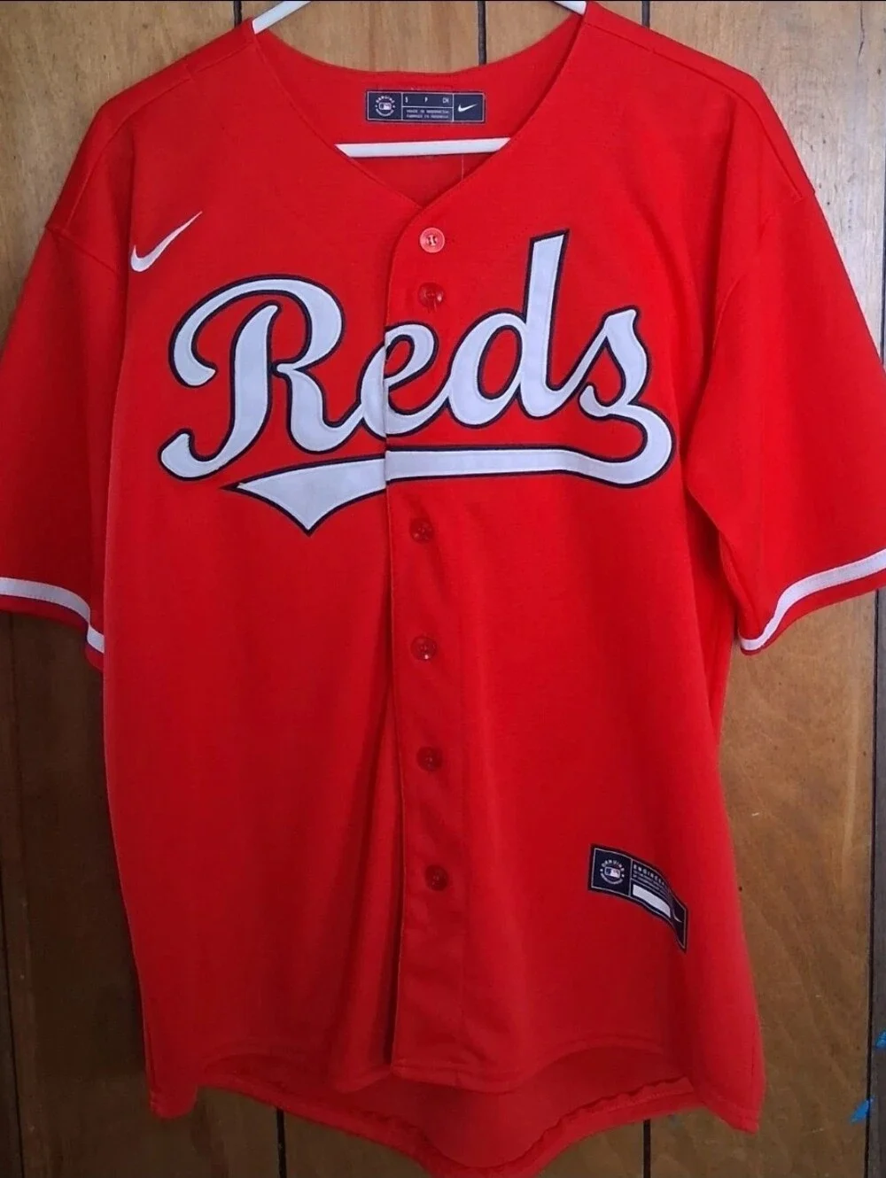 Mystery Sports Card With Hunter Greene Small Jersey Cincinnati Reds